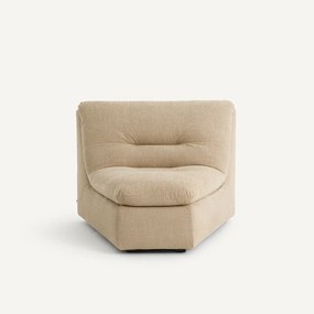 Hoekmodule, in gemêleerde stof, GIULIANO