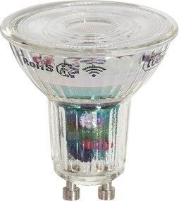 Set van 5 Smart GU10 50mm LED lampen helder 4.8W 400 lm 1800-6500K