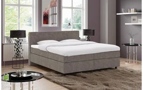 Goossens Basic Boxspring Compleet Inus, Vlak 160 x 200 cm (=2x 80 x 200 cm) met hoofdbord