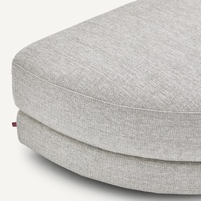 Modulaire voetensteun in gevlekt canvas, TIBERIO