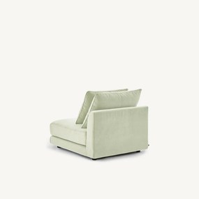 Modulaire bank in stonewashed fluweel, TIBERIO