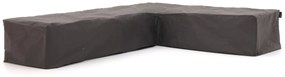 Tuinmeubelhoes geschikt voor Hoek loungeset | Kees Smit  | Kunststof | Grijs - Antraciet | 270x92cm | Kees Smit Tuinmeubelen