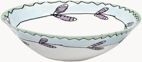 Fine Bone China schalen Midnight Flowers, 2-delig