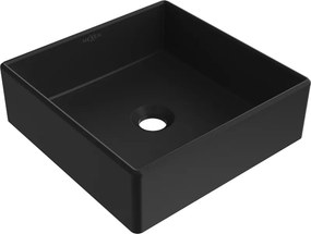 Mexen Goya opbouwwastafel 35 x 35 cm, zwart mat - 22183585