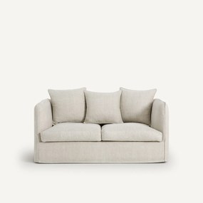 2-zits bank van katoen en linnen, Néo Chiquito