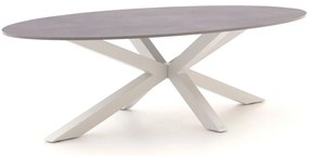Tuin eettafel Bellagio  | Ovaal  | Tuintafel Aluminium | 240x120cm | 6 personen | Kees Smit Tuinmeubelen