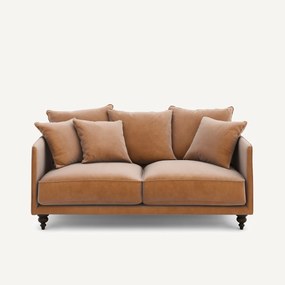 3-zits compacte fluwelen zetel, Lazare