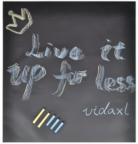 vidaXL Krijtbord stickerrollen 2 st 0,6 x 3 m - incl. krijt
