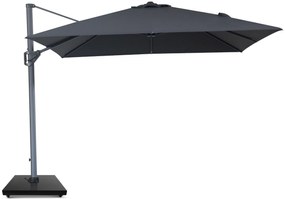 Zweefparasol 3x3m S1 (excl. voet) Grijs-antraciet Camello Diego