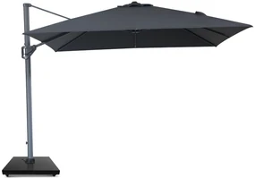 Zweefparasol 3x3m S1 (excl. voet) Grijs-antraciet Camello Diego