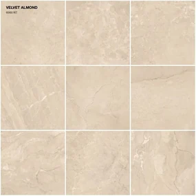 Jabo Velvet vloertegel almond 60x60 gerectificeerd