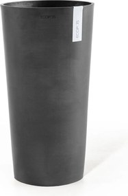 Ecopots bloempot Amsterdam High 76 - Rond - Dark Grey - Diameter 41,5 x H76,8 cm