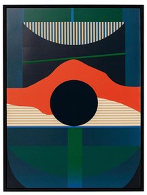 Kare Design Sunset Abstract Schilderij Zonondergang