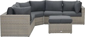 Garden Impressions Carlo loungeset 5-delig XL - vintage willow
