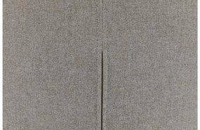 Goossens Eetkamerstoel Hera grijs stof leuning, modern design