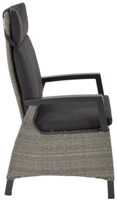 Lesli Living  Dining Tuinstoel - Prato Brick - Aluminium/Wicker - Lesli Living