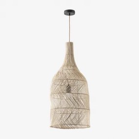 Embid Plafondlamp Natuurlijk - Zwart & ↑75 Cm Embid - Sklum