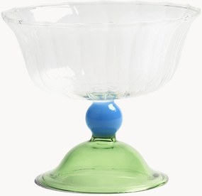 Handgemaakte champagneglazen Tulip van borosilicaatglas, 2-delig