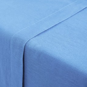 Effen plat laken in gewassen linnen, Linot