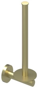 IVY Reserverolhouder - wand model - 2 rollen - Geborsteld mat goud PVD 6500404