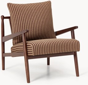 Bouclé loungefauteuil Mikkel