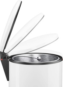 Hailo hailo pure l - (5*) wit - Afvalbak - 30,8x30,8x60,4cm - gelakt staal / verzinkt - 25 liter