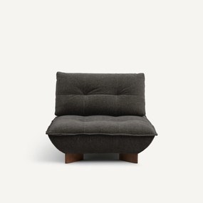 Modulaire zetel in chenille fluweel, Kaori