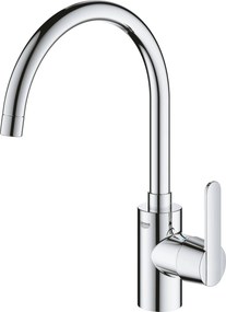 Grohe QuickFix Get keukenmengkraan met hoge uitloop chroom