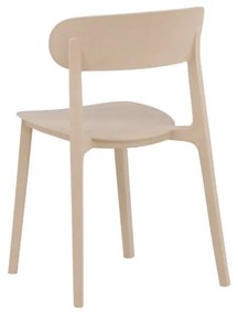 Jörn Eetkamerstoel - Jessica  - Beige - Kunststof - Jörn