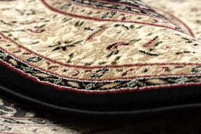 Tapijt ROYAL ADR ROND patroon 521 zwart
