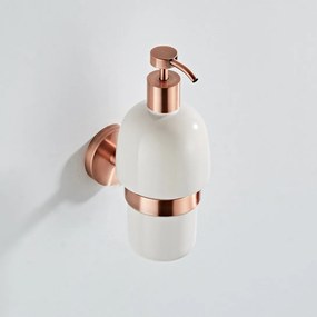 Saniclear Copper zeepdispenser geborsteld koper