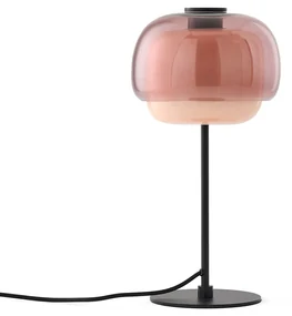 Tafellamp in gekleurd glas, Kinoko