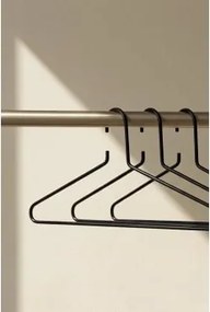 Set Van 6 Hangers Van Alham-staal Zwart - Sklum