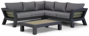 Hoek loungeset 5 personen Aluminium Grijs  Santika Furniture Santika Yovita