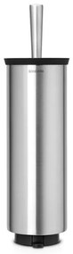 Brabantia Profile Toiletborstel - 12x11x43cm - houder- met beugel - matt steel 427183