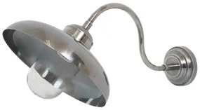 Muurlamp Exeter Antiek Zilver