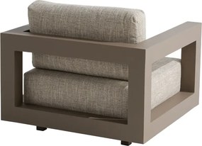 4 Seasons Outdoor Metropolitan loungestoel Mocca Loungestoel   beige weerbestendig