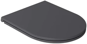 Isvea Infinity softclose toiletzitting antraciet mat