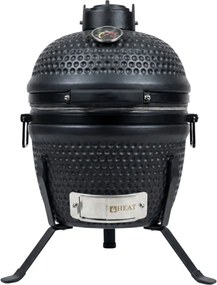 HEAT Premium Kamado Barbecue Fyregg 13 - Zwart - Keramisch