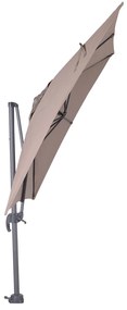 Garden Impressions Hawaii zweefparasol S 250 x 250 cm taupe