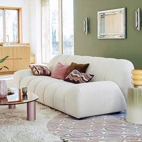 3-zits bank van dikke bouclette Nuria