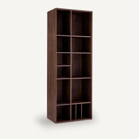 Boekenkast in notenhout, Mikube