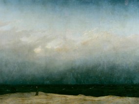 Kunstdruk Monk by the Sea (Vintage Seascape) - Caspar David Friedrich, (40 x 30 cm)