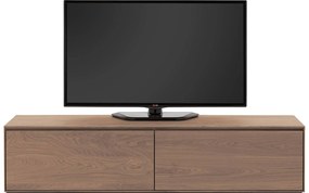Goossens Excellent Tv Meubel Vic, 2 kleppen met kabeldoorvoer in bovenblad