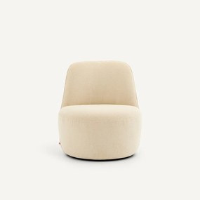 Draaibare fauteuil, in polyester, ROSEBURY, ontwerp Emmanuel Gallina
