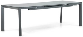 Tuinset 4 personen 180 cm Kunststof Grijs Lifestyle Garden Furniture Salina/Alicante