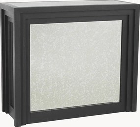 Houten barmeubel Metropolitan met glazen voorkant