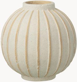 Handgemaakte terracotta vaas Ball, H 26 cm