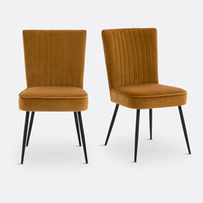 Set van 2 stoelen in retro stijl jaren 60, Ronda