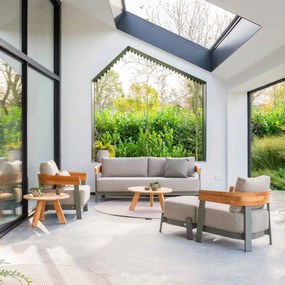 4 Seasons Outdoor Varenna loungeset 5-delig - Olijf